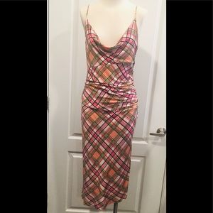 DIANE VON FURSTENBERG Silk Jersey Drape Dress
